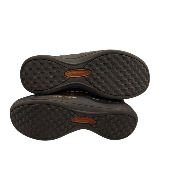 BareTraps Women's Esha Leather Suede Dark Brown w/Faux Fur 90s Retro Size 7.5 - Picture 7 of 9